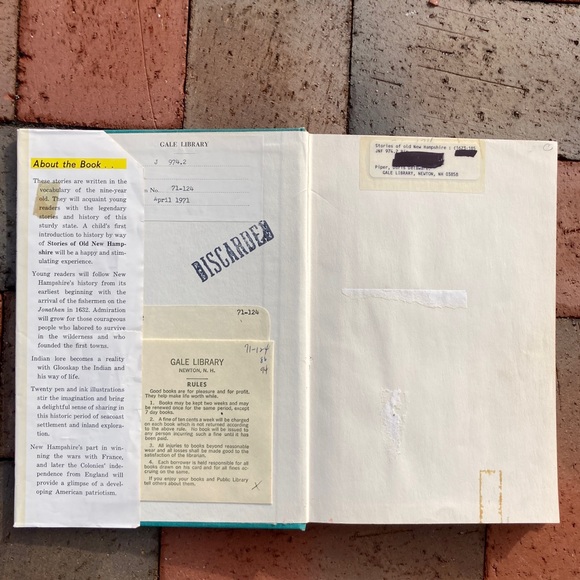 Stories of Old New Hampshire NH Settlers Indians Doris Piper New England Lore - Picture 12 of 14